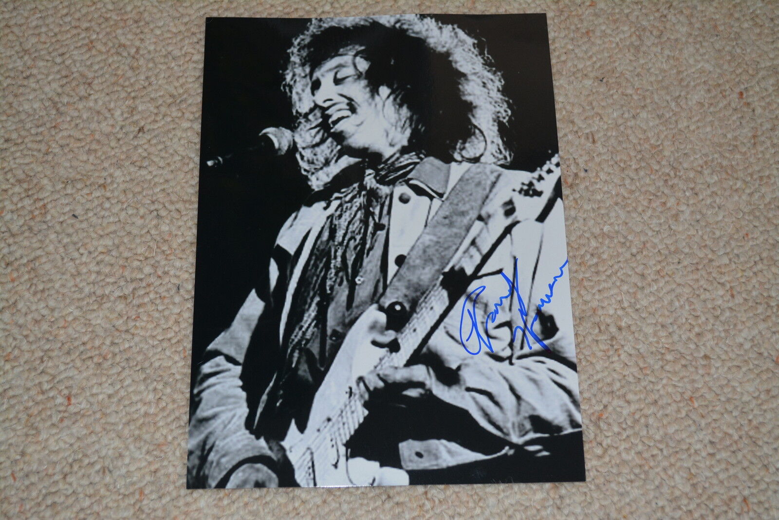 RANDY HANSEN signed autograph In Person 8x11 (20x28 cm) JIMI HENDRIX TRIBUTE