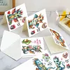uk.everydayedeals 6Pcs DIY Diamond Painting Greeting Card - Dinosaurs