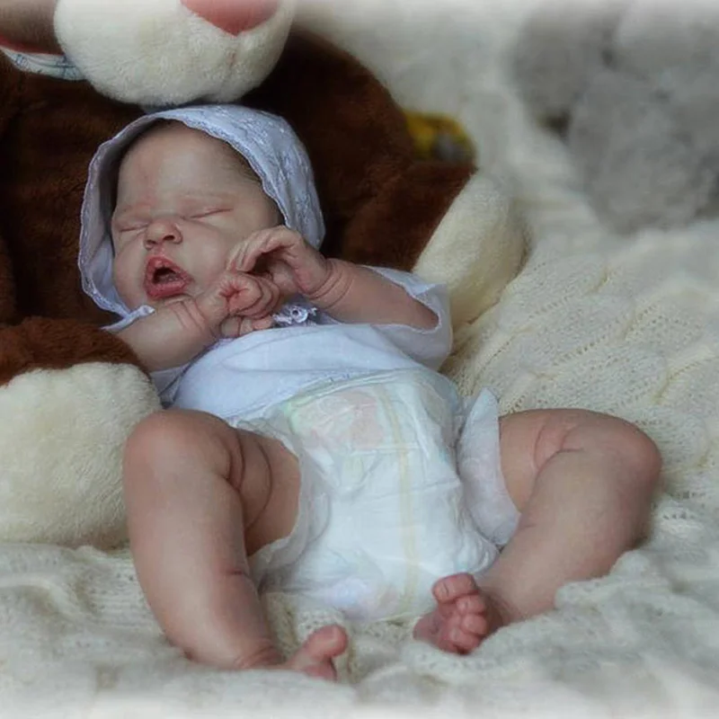 17" Full Silicone Journey Reborn Baby Doll Girl 
