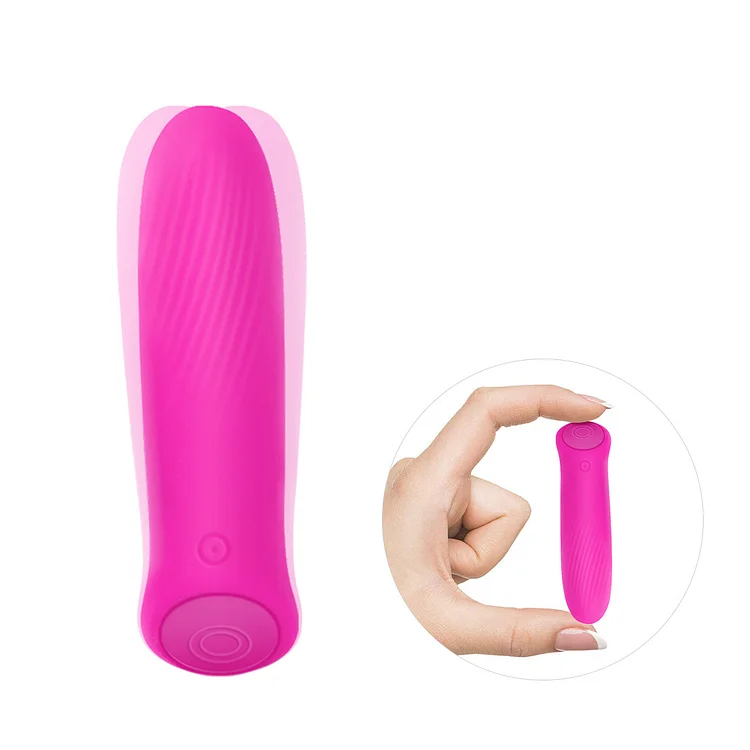 Mini Vibrator Thread Pure Silicone Bullet Vibrator Egg Sex Toy Vibrator