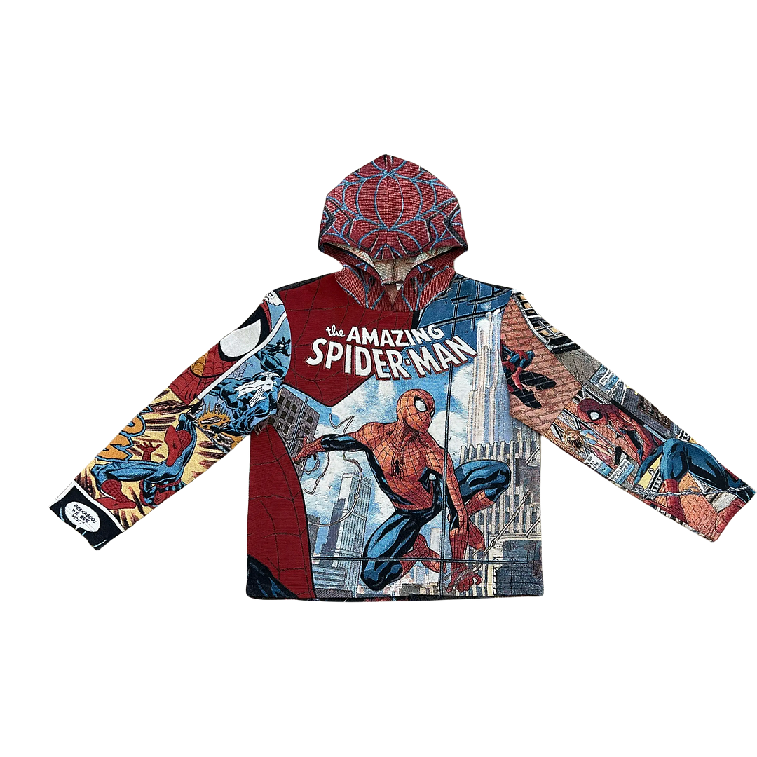 AMAZING SPIDER-MAN TAPESTRY HOODIE