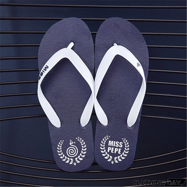 Size:4.5-10.5 Unisex Non-Slip Simple Plywood Sandals Soft Bottom Outdoor Flip Flops