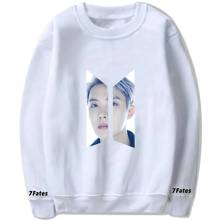 방탄소년단 7Fates Creative Print Sweater
