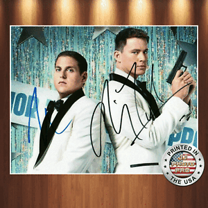 Jonah Hill Channing Tatum Autographed Signed 8x10 High Quality Photo Poster painting REPRINT