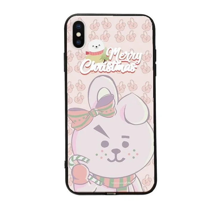 BT21 X Christmas LED Light Up iPhone Case