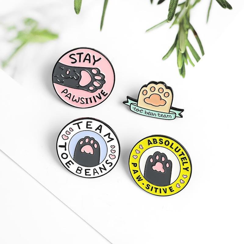 Kawaii Cat Claw Pins