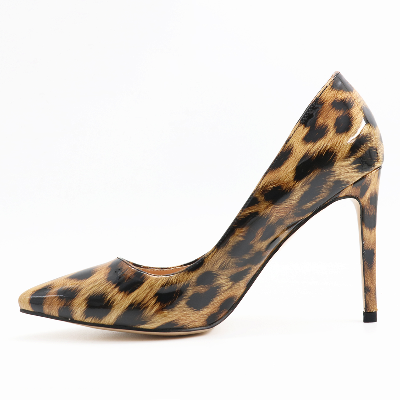 4" Fashion Point Toe Heels Party Daily Patent Pumps-MERUMOTE