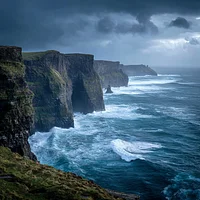 Cliffs of Moher Atlantic Power - Diamond Painting