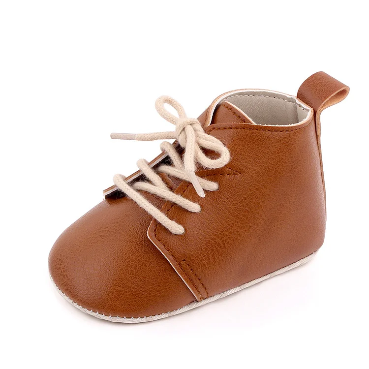 20"-22" Reborn Baby Brown or Pink Leather Shoes Accessories - Reborndollsshop®-Reborndollsshop®