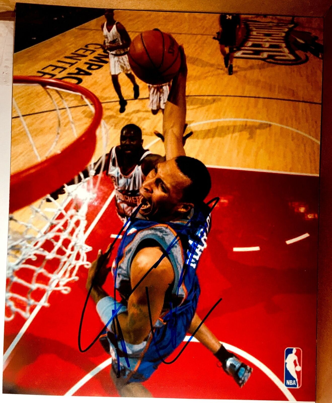 Shawn Marion Signed 8x10 Photo Poster painting Suns Raptors Cavaliers UNLV Runnin Rebels