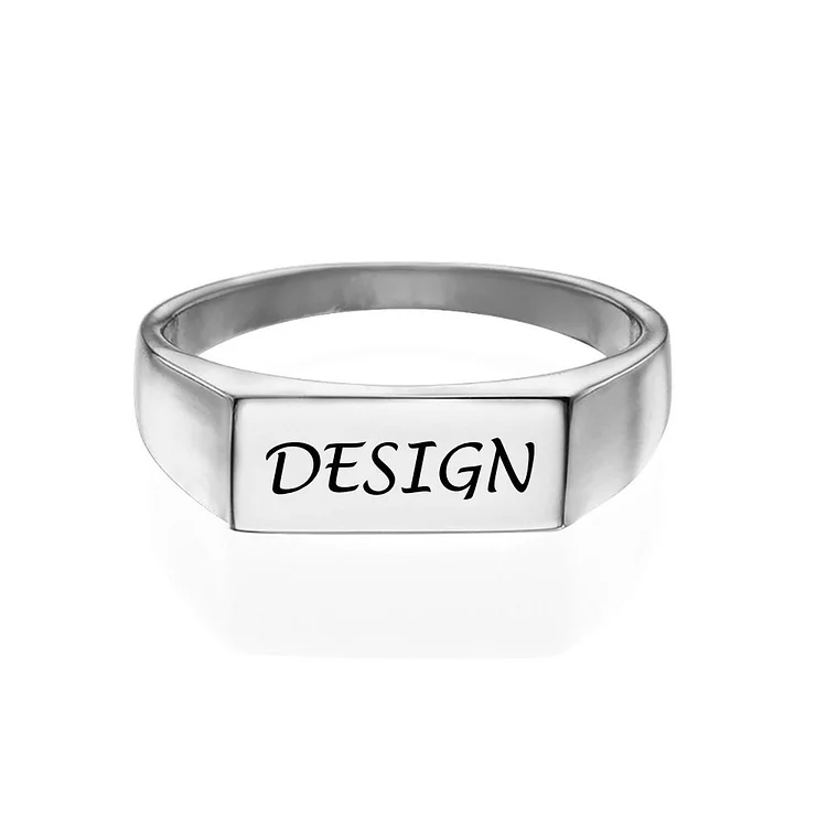 Personalized Design Signet Ring