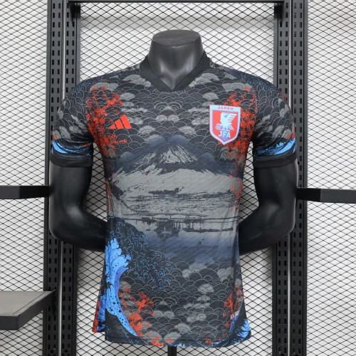 2024 Player Version Japan Special Edition Fujiyama Black Football Shirt 1:1 Thai Quality