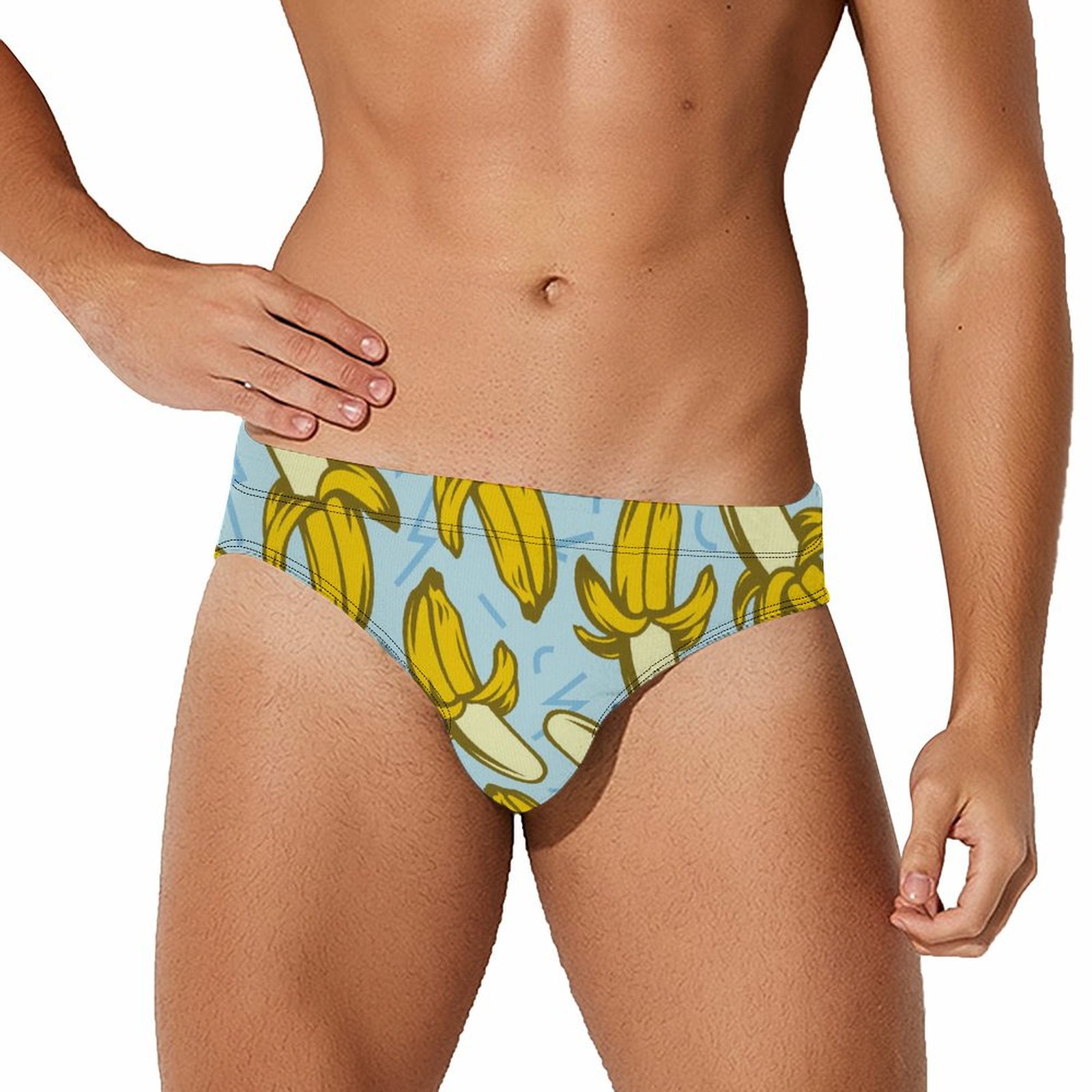 Peeled Bananas Full Print Trunks