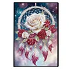 50 Pages DIY Rose Dream Catcher A5 Diamond Painting Notebook