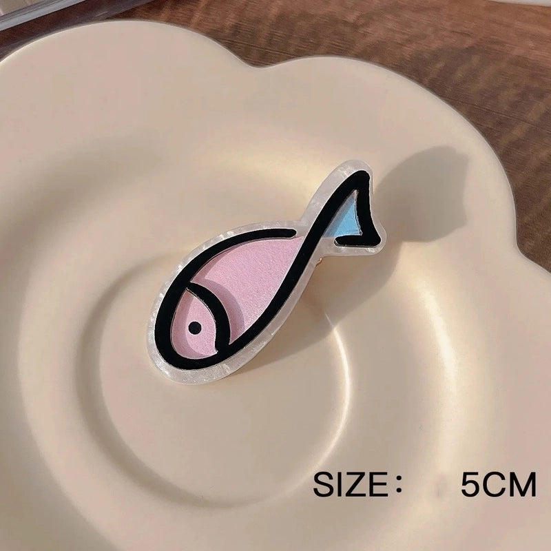 Women’s Cute Clouds Star Plastic Hair Clip