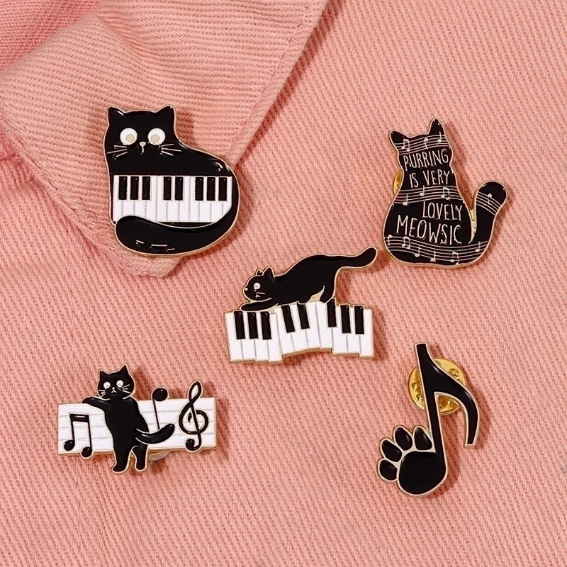 Fashion Pin Animal Alloy Plating Unisex Brooches