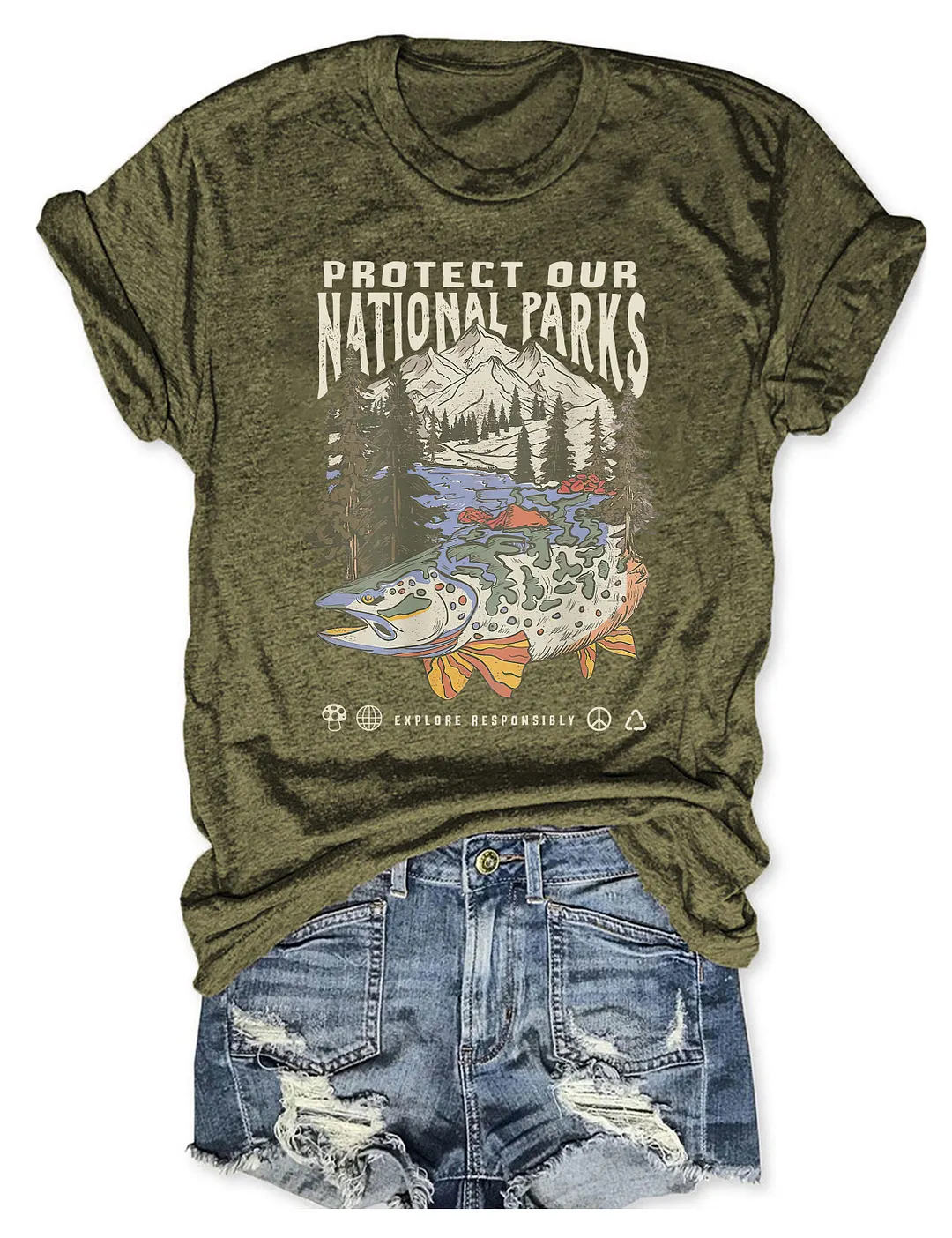 90s National Parks T-shirt