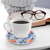 [Upgrade]6pcs/set DIY Diamond Painting Waterproof Case Classic Mandala Coaster Gift Decor Set