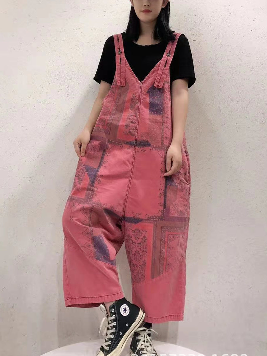 Women Half Sleeve V-neck Solid Color Dress