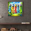 Diamond Painting -DIY Round Drill Colorful Birds(40x40cm)
