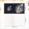 6Pcs plume-bricolage carte de voeux