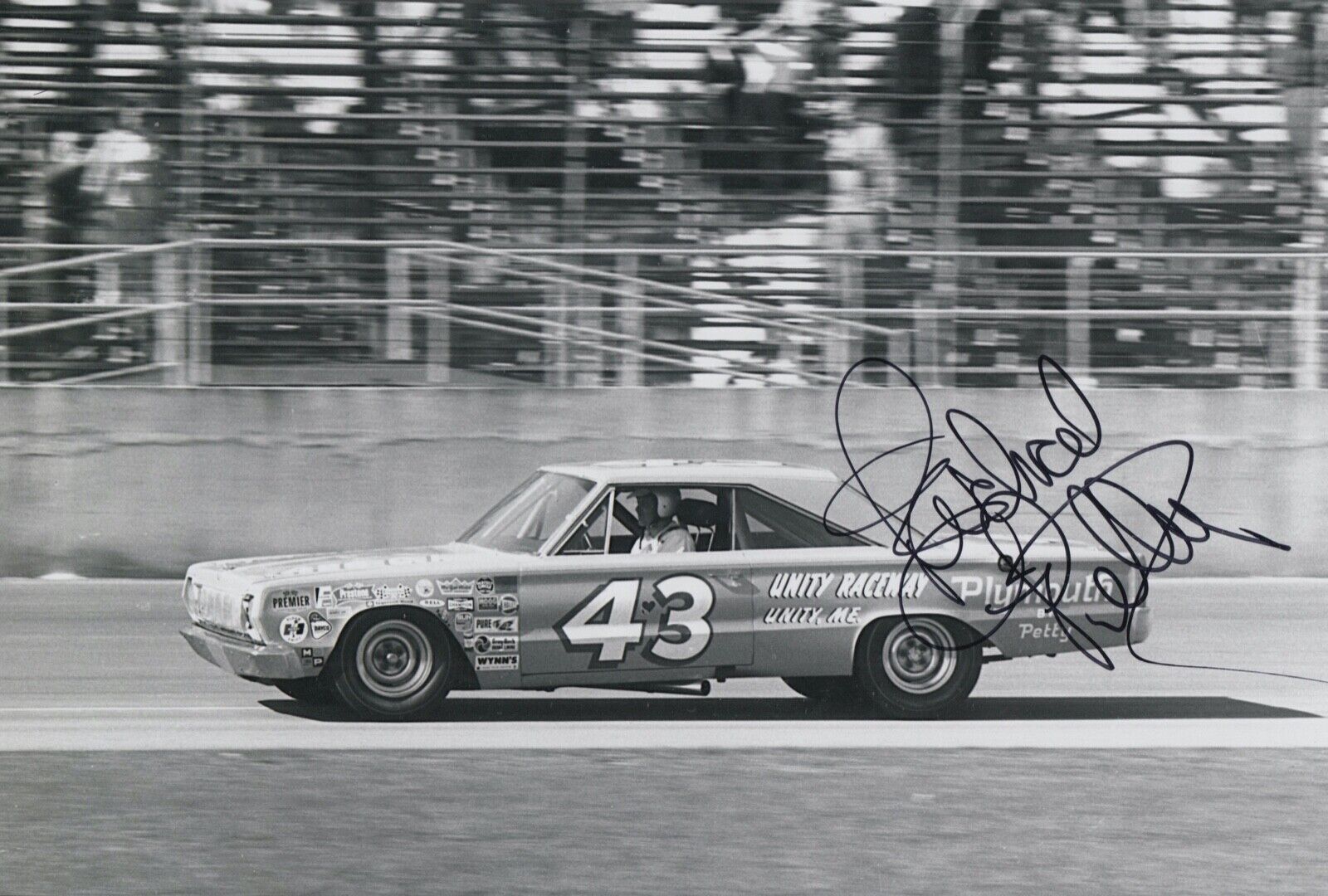 Richard Petty Hand Signed 12x8 Photo Poster painting Nascar Autograph 10