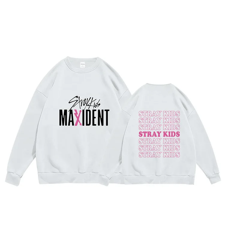 Stray Kids MAXIDENT Printed Sweatshirt