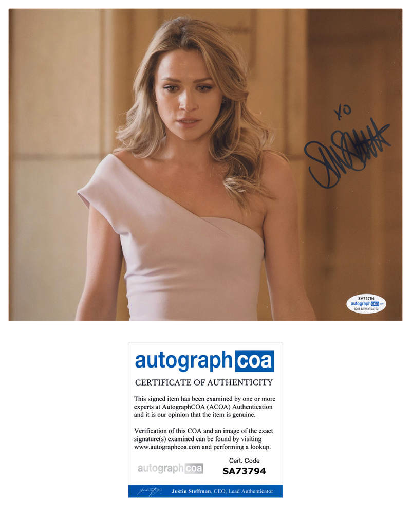 SHANTEL VANSANTEN SIGNED 8X10 Photo Poster painting AUTOGRAPHED SHOOTER