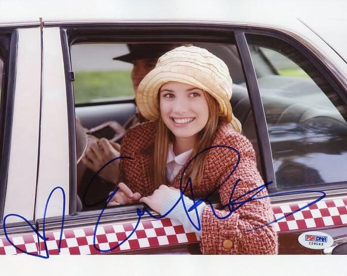 Emma Roberts Nancy Drew Signed Authentic 8X10 Photo Poster painting Autograph PSA/DNA #I26043