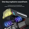 2Pcs Headlight & Taillight Bike Front Lamp Waterproof 4 Modes Bicycle Flashlight