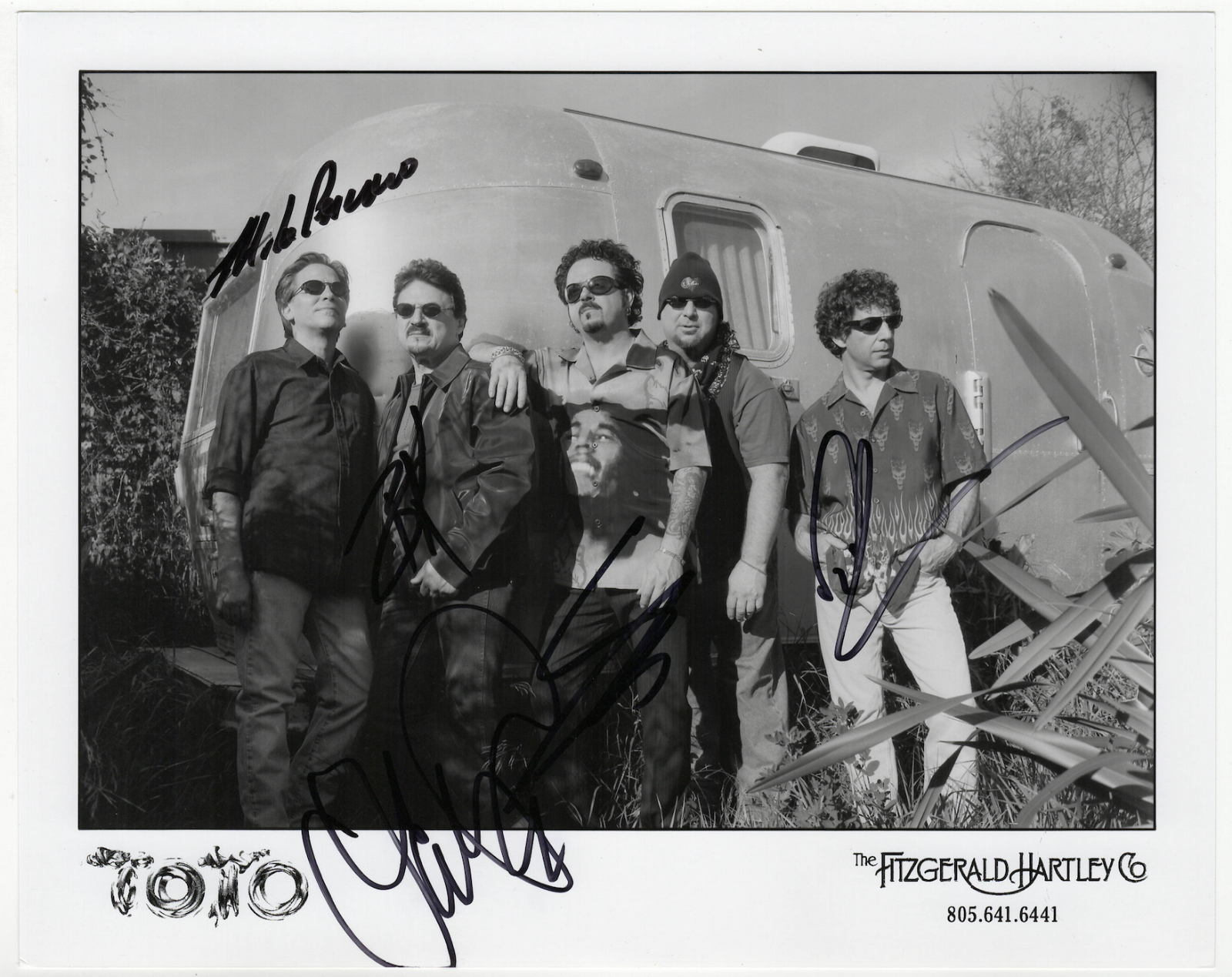 Toto band signed autographed 8x10 Photo Poster painting! RARE! Guaranteed Authentic! 1723