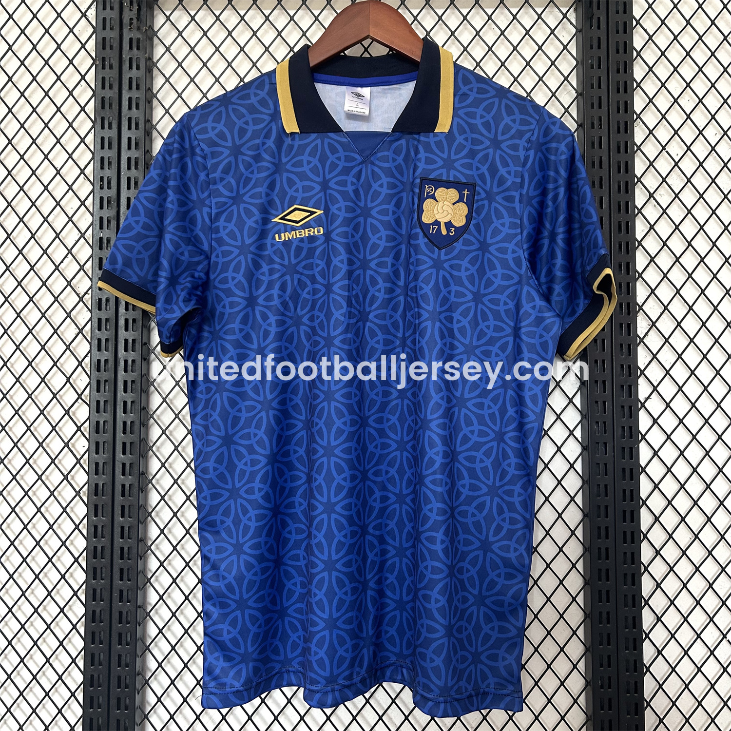 Ireland 2025 St. Patrick's Day Blue Jersey - Fans Version