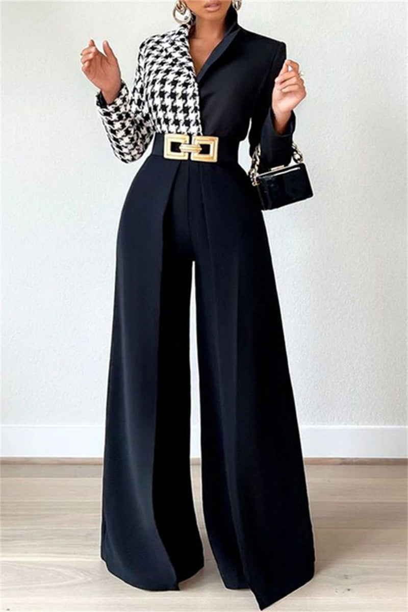 Sexy Casual Solid Pocket Loose Low Waist Straight Solid Color Bottoms