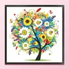 Lucky Tree-Partial 9CT Stamped Cross Stitch Bead Embroidery 55*55cm