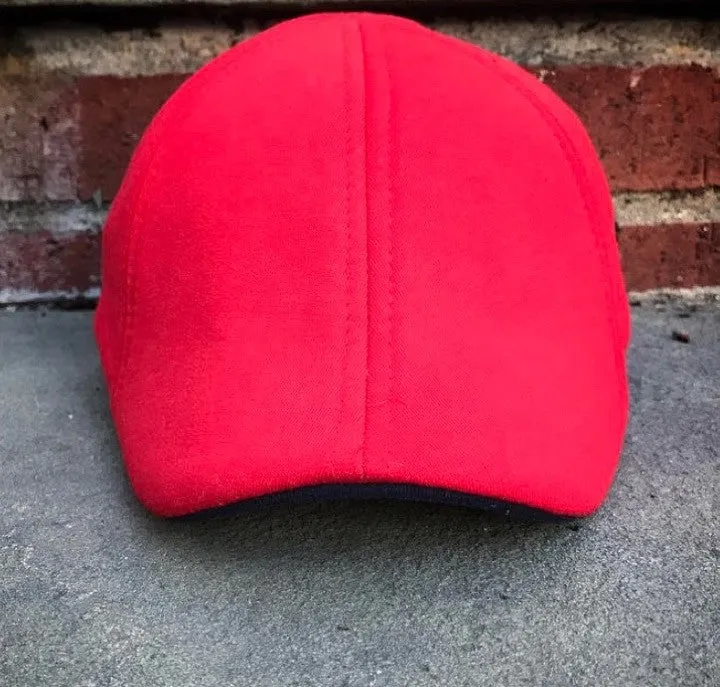 Hatsfashion-The Teddy   Cap - Red