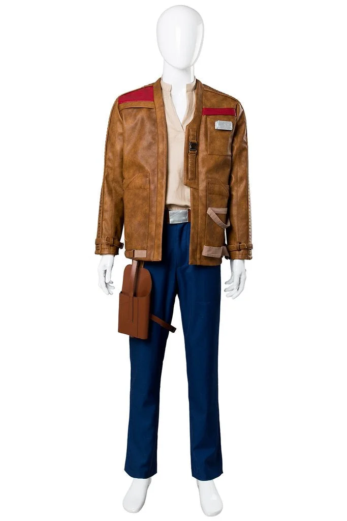 Star Wars 8 The Last Jedi Finn Outfit Cosplay Costume