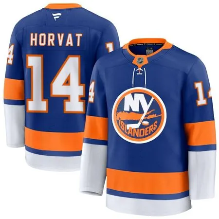 Youth New York Islanders #14 Bo Horvat Royal Home Jersey
