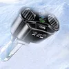 BT Car Adapter Charger Hands-Free Calling Car Charger Cigarette Lighter Adapter