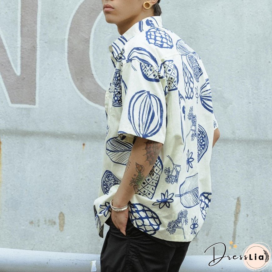 Fruit Graffiti Summer Shirt