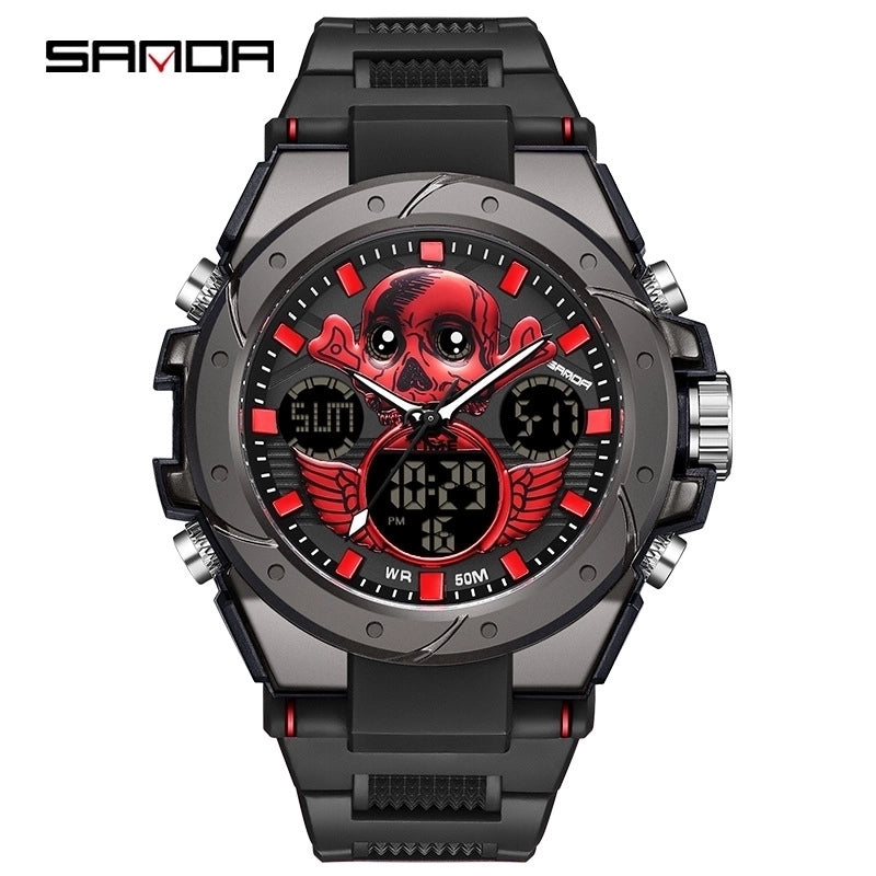 Modern Style Solid Color Electronic Men’s Watches