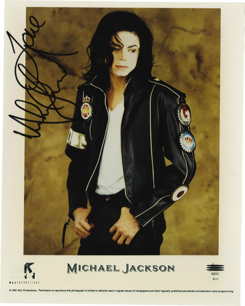 MICHAEL JACKSON Signed Photo Poster paintinggraph - 'King of Pop' Singer / Vocalist - preprint