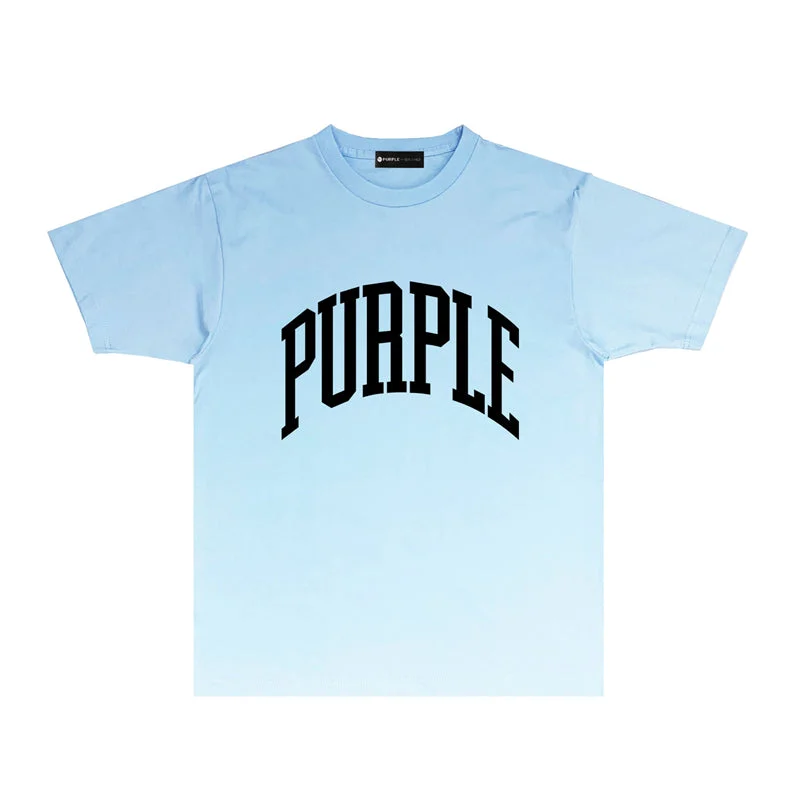 Purple 2023 new fashion T-shirt short sleeves