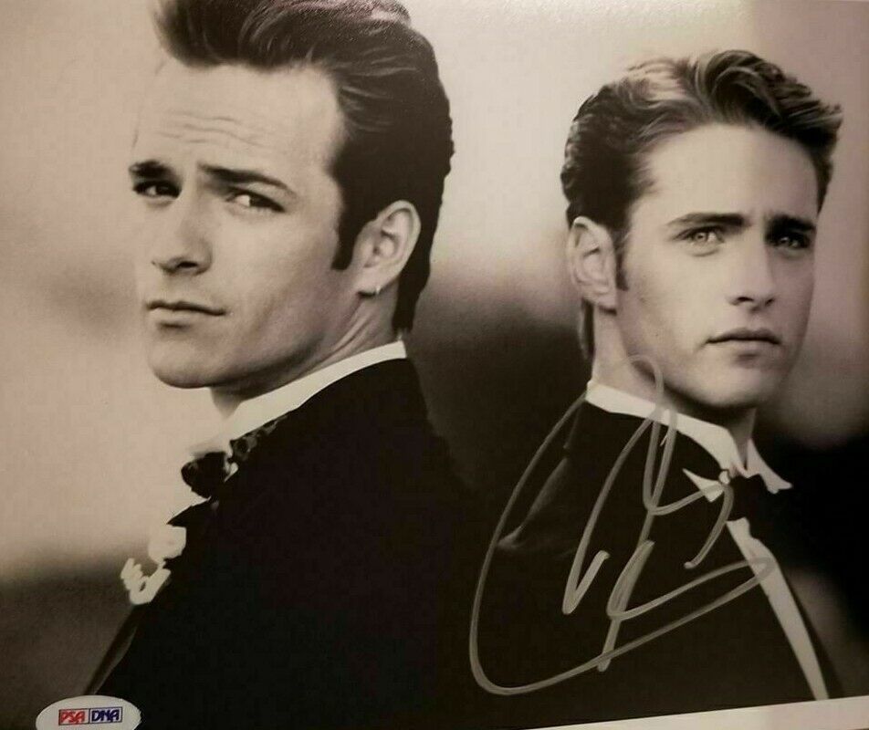 Jason Priestley 90210 Signed Authentic 8x10 Autographed PSA LUKE PERRY