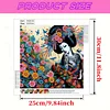 Geisha Schönheit 5d DIY Diamant Kunst Malerei Kits Teilbohrer Edelstein Kunst Kit 30x30cm