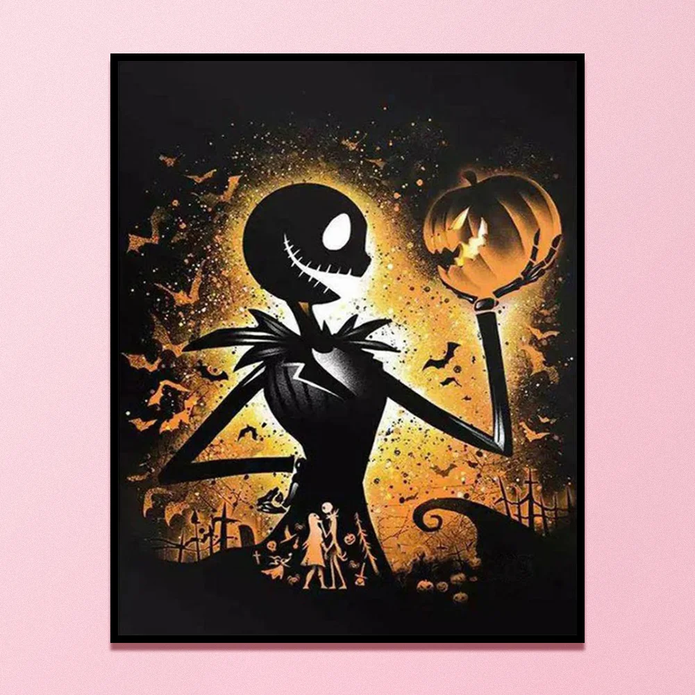 11CT Full Stamped Cross Stitch - Silhouette Series(Canvas|40*50cm)