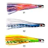 Fishing Trolling Lure Copper Head Octopus Squid Skirt Bait Seawater Fishing Lure