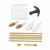 Shotgun Cleaning Kit Fit for 12 20 Gauge Gun Barrel Cleaning Tool with Brass Rod Compact Design for Shooting Hunting Guns Accessories