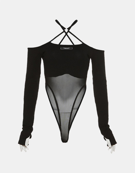 Sexy Translucent Jumpsuit / TECHWEAR CLUB / Techwear