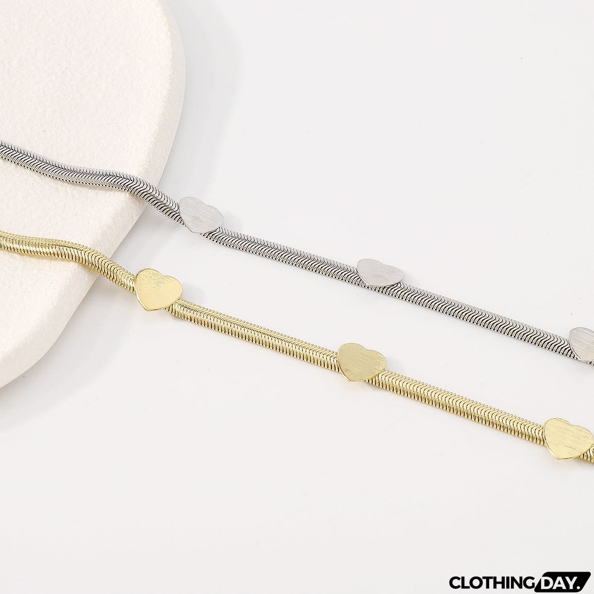 Love Simple Metal Necklace