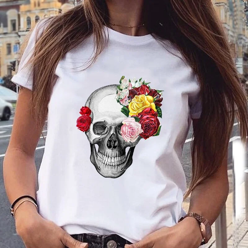 Women Graphic Butterfly Cute Tshirt Summer Spring 90s Style Casual Fashion Aesthetic Print Female Clothes Tops Tees